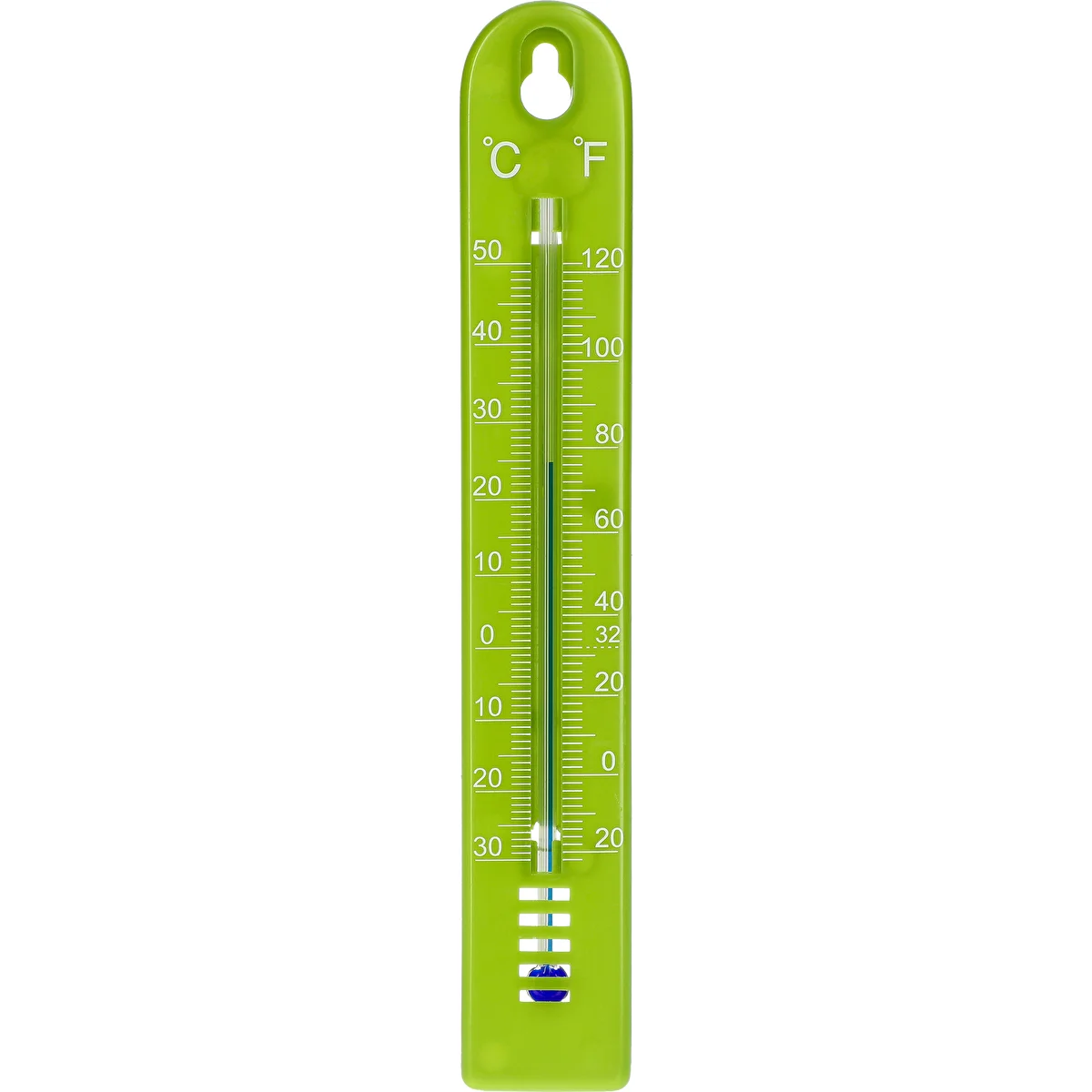 Termometr uniwersalny (-30 do +50°C), 17 cm, zielony