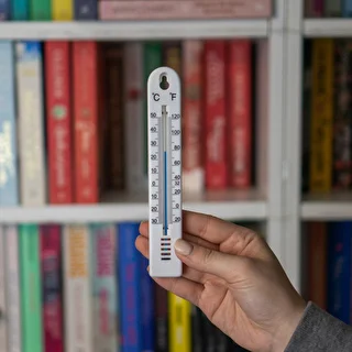Termometr uniwersalny (-30 do +50°C), 17 cm, biały – zdjęcie 3
