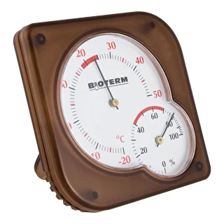 Termometr wewnętrzny bimetaliczny z higrometrem (-20 do +50°C) mix – zdjęcie 3