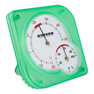 Termometr wewnętrzny bimetaliczny z higrometrem (-20 do +50°C) mix – zdjęcie 5