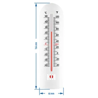 Termometr uniwersalny (-40°C do +50°C) 16cm – zdjęcie 2