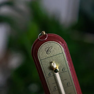 Termometr pokojowy ze złotą skalą (-10°C do +60°C) 25cm mix – zdjęcie 7