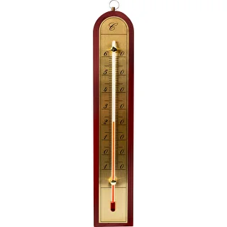Termometr pokojowy ze złotą skalą (-10°C do +60°C) 25cm mix – zdjęcie 2