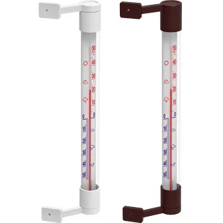 Termometr zewnętrzny  (-50°C do +50°C) 22cm mix – zdjęcie 2