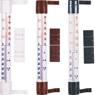 Termometr zewnętrzny 23 cm - kpl. 25 szt. mix – zdjęcie 1