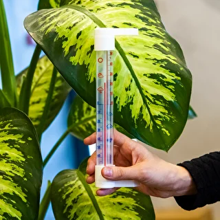Termometr zewnętrzny z transparentną skalą (-70°C do +50°C) 23cm mix – zdjęcie 3