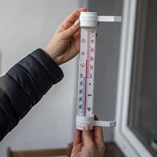 Termometr zewnętrzny  (-50°C do +50°C) 23cm mix, polska produkcja – zdjęcie 3