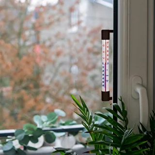 Termometr zewnętrzny brązowy (-50°C do +50°C) 18cm – zdjęcie 7