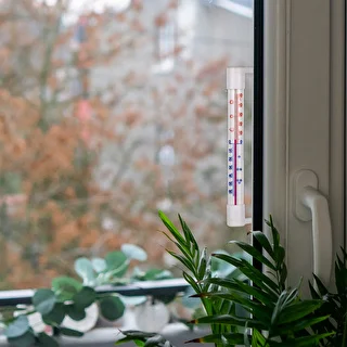 Termometr zewnętrzny biały (-50°C do +50°C) 18cm – zdjęcie 7