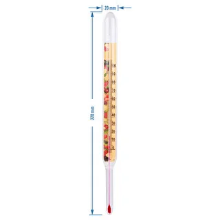 Termometr do przetworów (0°C do +100°C) 22cm – zdjęcie 2
