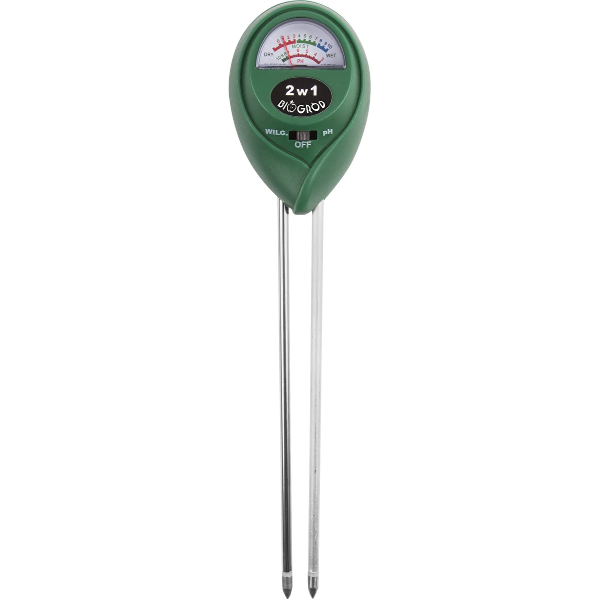 Tester podłoża 2w1 - pH, wilgotność