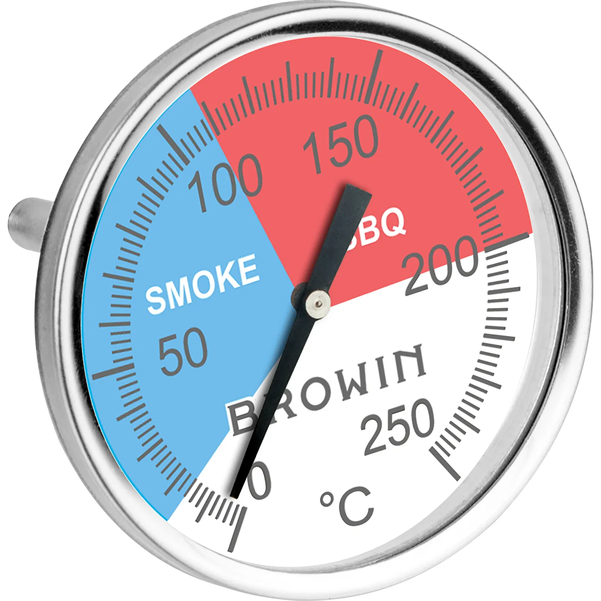 Termometr do wędzarni i BBQ (0°C do +250°C) 5,2cm