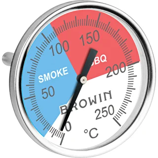 Termometr do wędzarni i BBQ (0°C do +250°C) 5,2cm