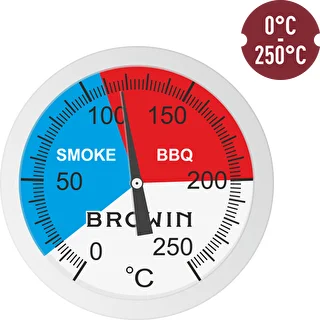 Termometr do wędzarni i BBQ (0°C do +250°C) 5,2cm – zdjęcie 4