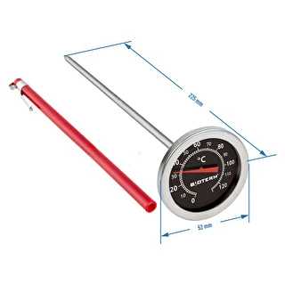 Termometr kuchenny (0°C do +120°C) 20,5cm – zdjęcie 2