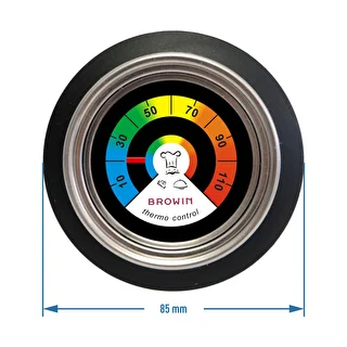 Termometr-uchwyt do pokrywy (0°C do +120°C) Ø8,5cm – zdjęcie 3