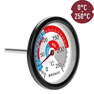Termometr do wędzarni i BBQ (0°C do +250°C) 5,7cm – zdjęcie 3