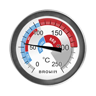 Termometr do wędzarni i BBQ (0°C do +250°C) 5,7cm – zdjęcie 2