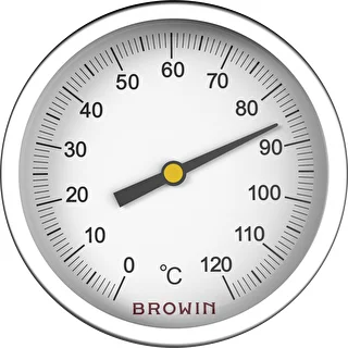 Termometr uniwersalny (0°C do +120°C) 5cm – zdjęcie 2
