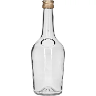 Butelka GLORIA 0,5 L, ze złotą zakrętką fi 28,1 szt.