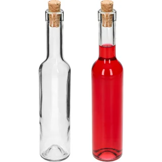 Butelka BELISSIMO 250 ml, z naturalnym korkiem, 1szt. – zdjęcie 2