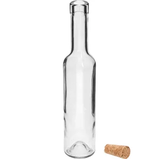 Butelka BELISSIMO 250 ml, z naturalnym korkiem, 1szt. – zdjęcie 3