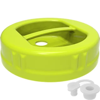 Zakrętka plastikowa fi 100 twist-off z otworem i korkiem – zdjęcie 2