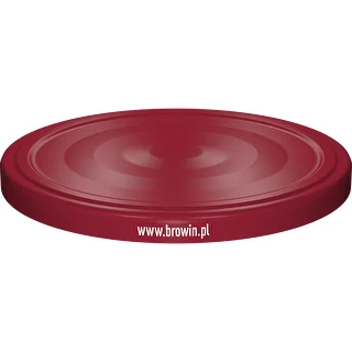 Zakrętka fi 66 bordo - 10 szt. – zdjęcie 2