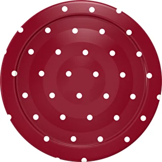 Zakrętka fi 43 mm kropki mix - 10 szt. – zdjęcie 4