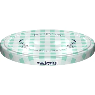 Zakrętka fi 66 kratka - 10 szt. – zdjęcie 3