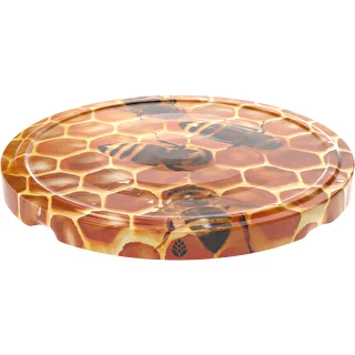 Zakrętka fi 66 plaster miodu - 10 szt. – zdjęcie 2