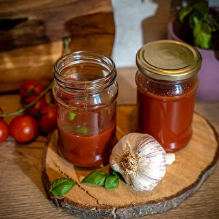 Słoik TO 300 ml ze złotą zakrętką fi 66 - 6szt. – zdjęcie 7