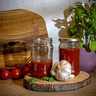 Słoik TO 300 ml ze złotą zakrętką fi 66 - 6szt. – zdjęcie 10