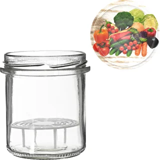 Słoik 350 ml z zakrętką i dociskiem - 6 szt. – zdjęcie 8