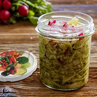 Słoik 350 ml z zakrętką i dociskiem - 6 szt. – zdjęcie 13