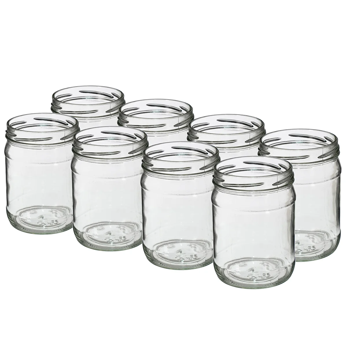 Słoik TO 500 ml fi 82/6 - 8 szt.