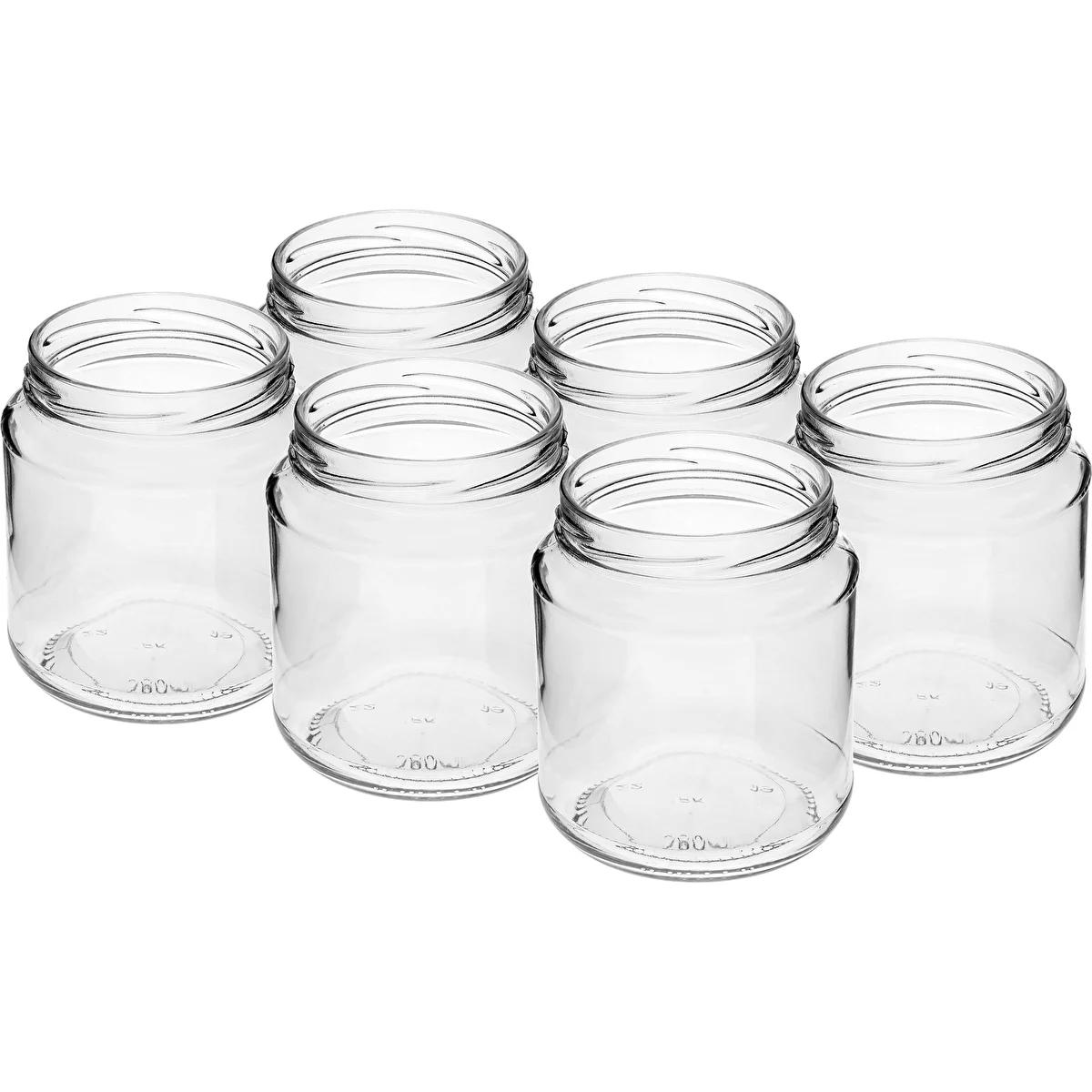 Słoik TO 580ml grubasek, 6szt.
