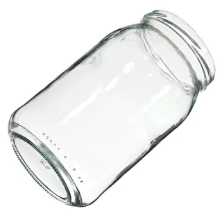 Słoik TO 900 ml z zakrętką złotą fi 82/6 - 6 szt. – zdjęcie 6