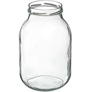Słoik TO 3 L z plastikową zakrętką + szczypce fi 100 – zdjęcie 2