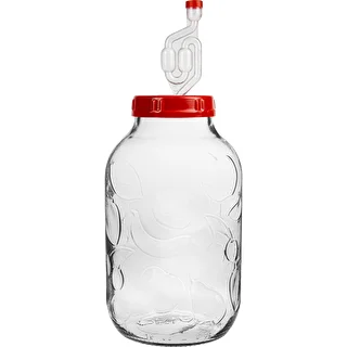Słoik TO 5 L do wina - zestaw – zdjęcie 2