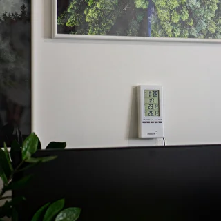 Stacja pogodowa – elektroniczna, sonda, biała – zdjęcie 7
