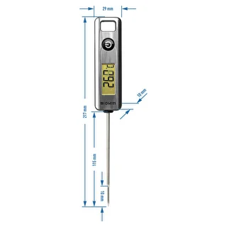 Elektroniczny termometr kuchenny, LCD (-50°C do +200°C) – zdjęcie 4