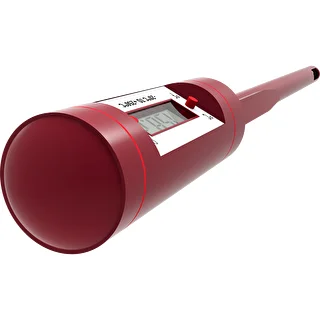 Elektroniczny termometr kulinarny, LCD (-20°C do +250°C), czerwony – zdjęcie 4