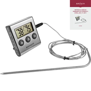 Elektroniczny termometr kuchenny z sondą (0°C do 250°C) – zdjęcie 4