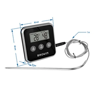 Elektroniczny termometr kuchenny z sondą (0°C do 250°C) mix – zdjęcie 4