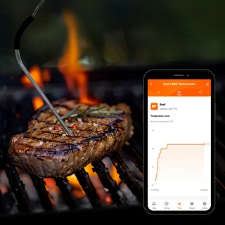 Termometr kuchenny z Bluetooth, 2 sondy – zdjęcie 13