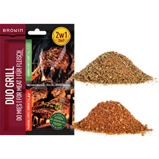 Duo Grill do mięs, mieszanka przypraw 2 w 1, 2 x 12 g – zdjęcie 3