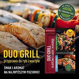 Duo Grill Klasyczna do ryb i warzyw - mieszanka przypraw 2 w 1, 2 x 12 g – zdjęcie 5
