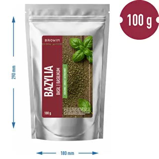 Bazylia suszona, 100 g – zdjęcie 3