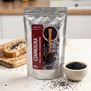 Czarnuszka ziarno, 500 g – zdjęcie 4